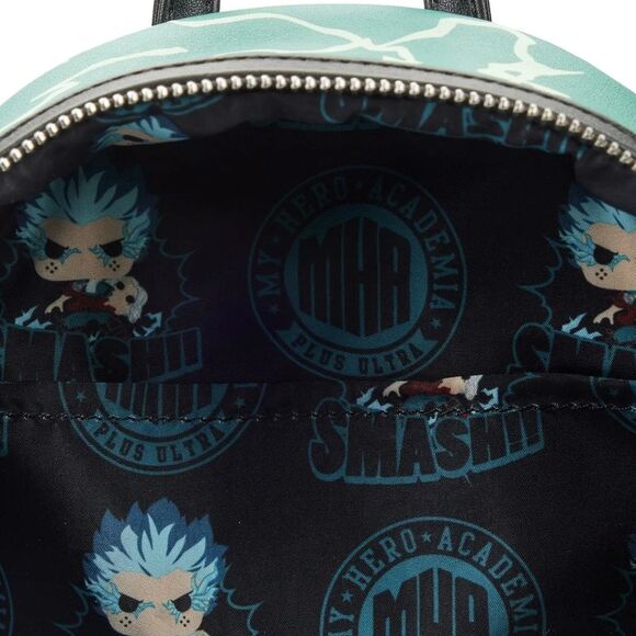 Funko Pop! Loungefly My Hero Academia Deku Infinity Glow Cosplay Mini Backpack - Picture 7 of 7